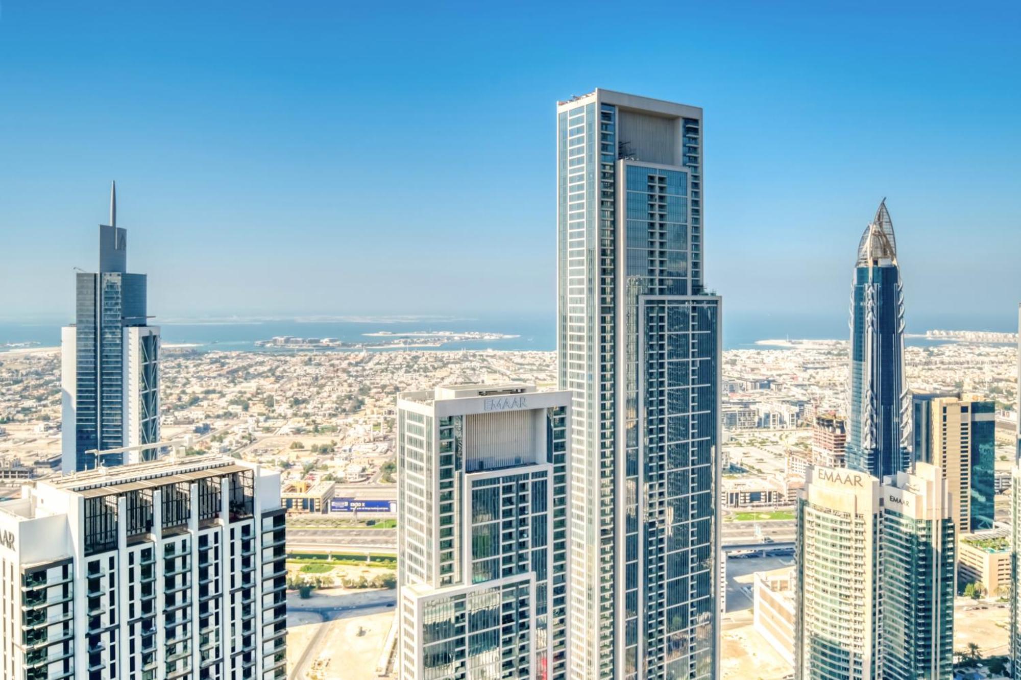 Downtown Luxury - Stunning Burj Khalifa & Sea View - 5 Minutes Walk To Dubai Mall Esterno foto